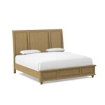 Summit Sleigh Bed: Available in K & Q