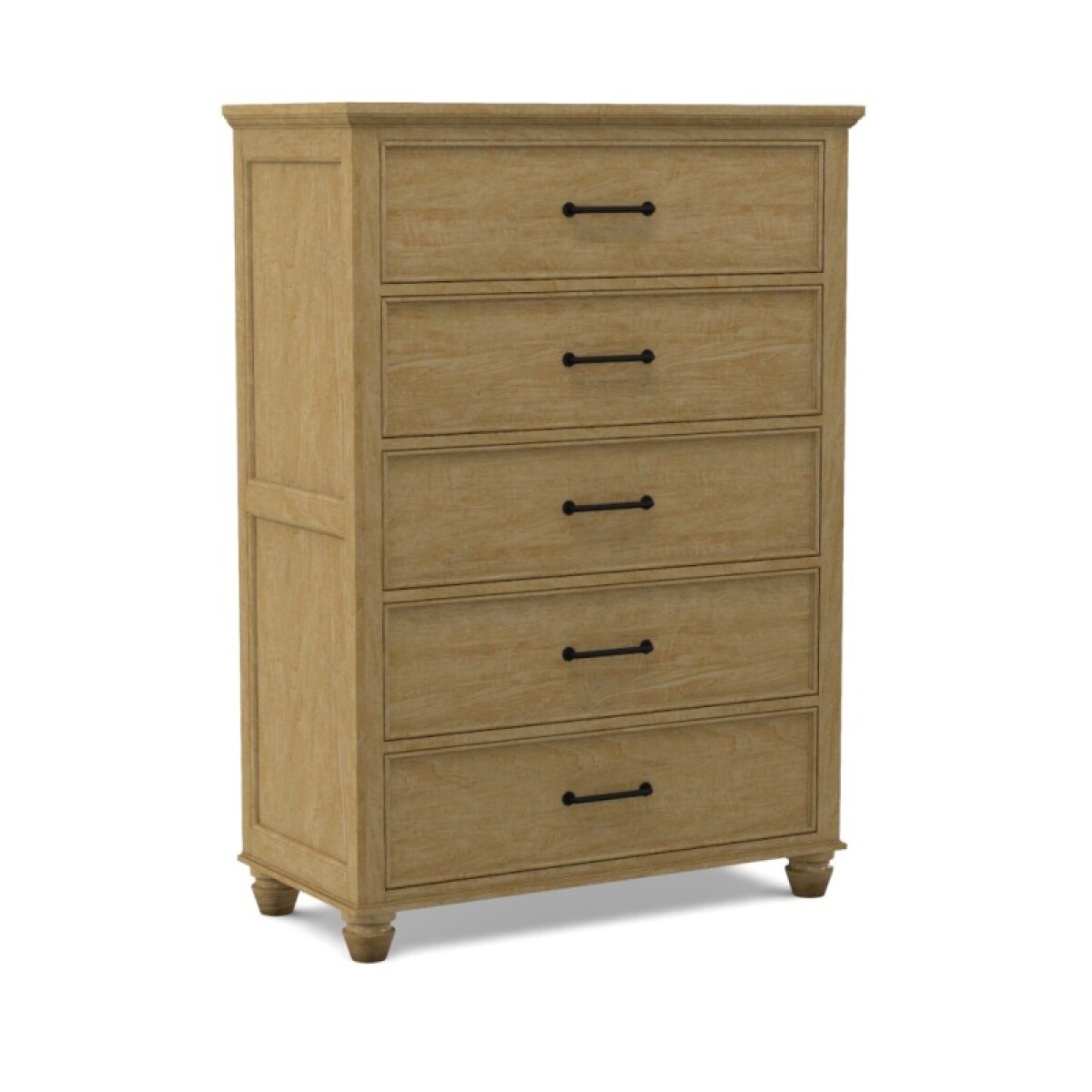 12fbc30acc77b3b7d744da2a939395e9 Vista Bedrom 5-Drawer Chest - Image 1
