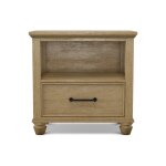 Vista Bedroom 1-Drawer Nightstand - Image 5