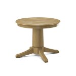 Build Your Own Pedestal Table w/ 30"H Transitional Pedestal for Solid Tops - Image 5