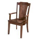Salem Dining Chairs Arm Chair Vinyl Seat 13-0382