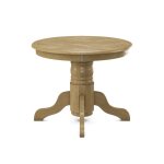 Build Your Own Pedestal Table w/ 30"H Turned Pedestal for Solid Tops - Image 9