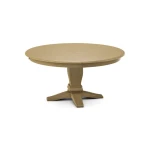 Build Your Own Pedestal Table w/ 60" Round Tabletop w/Reverse Bevel Edge - Image 3