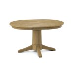 Build Your Own Pedestal Table w/ 30"H Transitional Pedestal for Extension Tops - Image 22