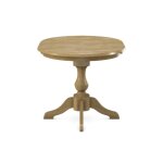 Build Your Own Pedestal Table w/ 36 x 48" Extension Tabletop w/Half Bullnose Edge - Image 14