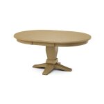Build Your Own Pedestal Table w/ 48" x 66" Butterfly Leaf Extension Tabletop w/Half Bullnose Edge - Image 43