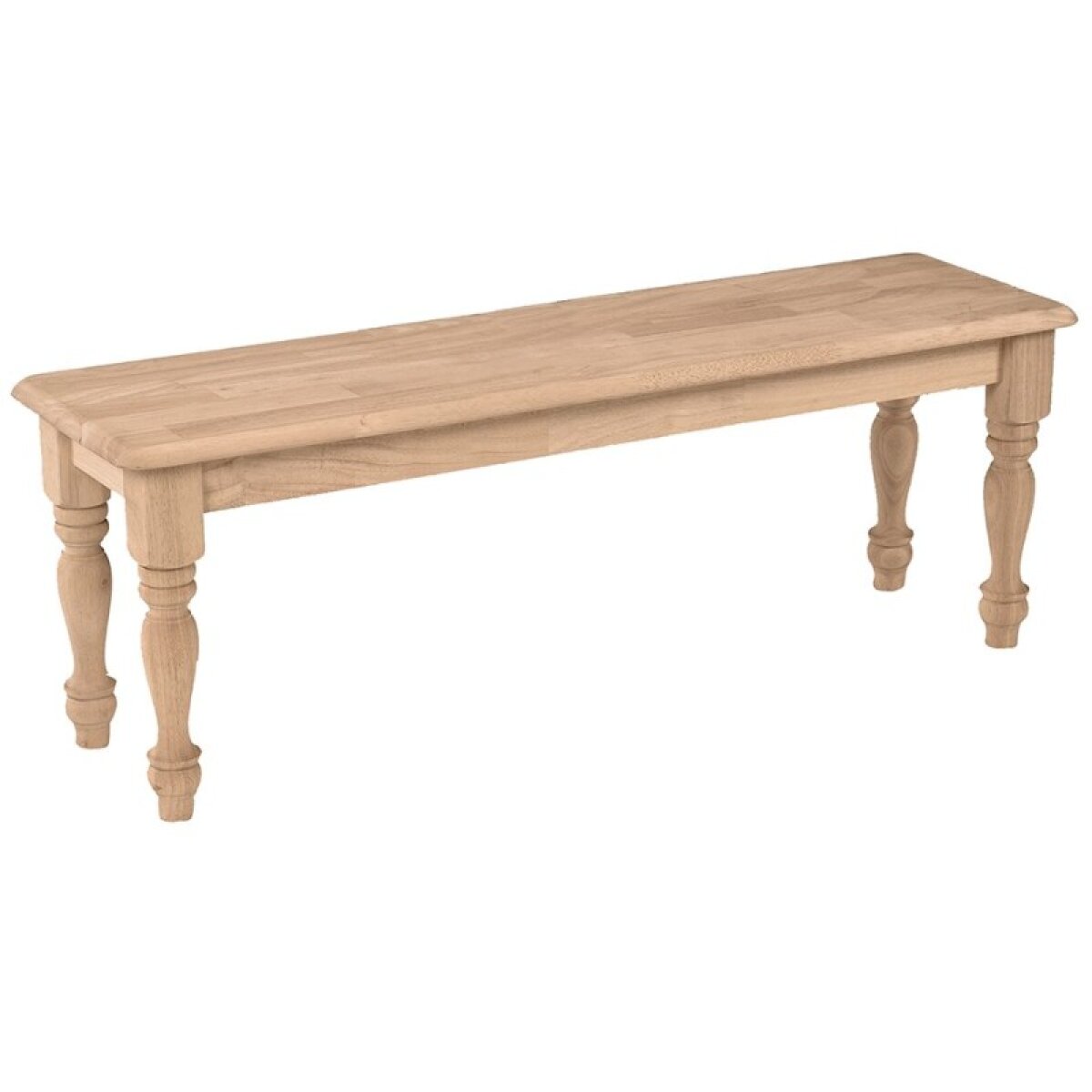 2ade0e6304313b341163a2be09f4c9f3 60'' Farmhouse Bench - Image 1