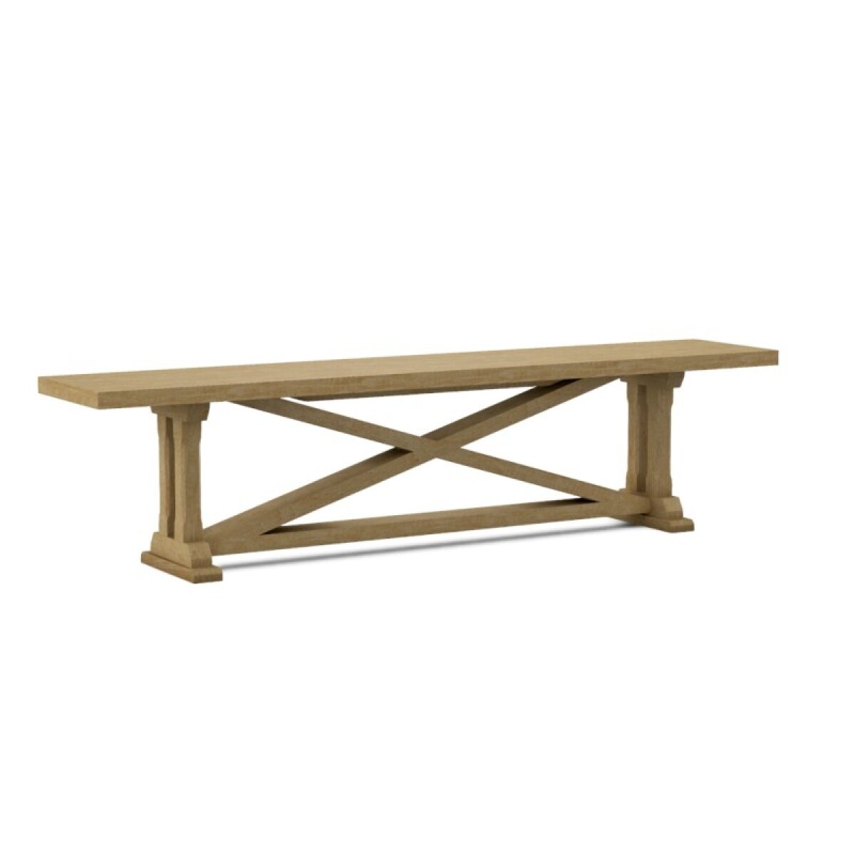 2c264c7fb9d27263441d981f4587b174 Alexa Trestle Bench Top & Base - BE-172TA - Image 1