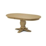 Build Your Own Pedestal Table w/42" x 72" Butterfly Leaf Extension Tabletop w/ Half Bullnose Edge - Image 8