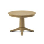 Build Your Own Pedestal Table w/ 42" Round Tabletop w/'Half Bullnose Edge - Image 23