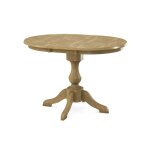 Build Your Own Pedestal Table w/ 36 x 48" Extension Tabletop w/Half Bullnose Edge - Image 7