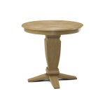 Build Your Own Pedestal Table w/ 36"H Java Gathering Pedestal for Solid Tops - Image 4
