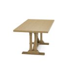 Alexa Trestle Solid Table Top and Base - T-17236TB - Image 15