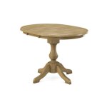 Build Your Own Pedestal Table w/ 36 x 48" Extension Tabletop w/Half Bullnose Edge - Image 28