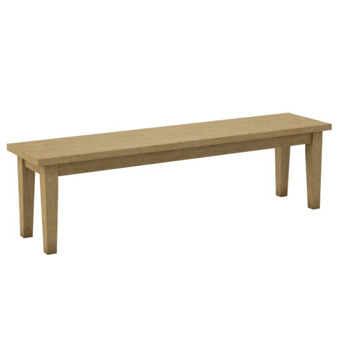 3349084a91a3c41a136afcf642871df4 60'' Shaker Bench - Image 1