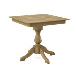 Build Your Own Pedestal Table w/ 36" Square Tabletop w/ Reverse Bevel Edge - Image 20