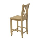 24'' Double XX Back Counter Stool - Image 17