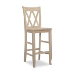 30'' Double XX Back Bar Stool