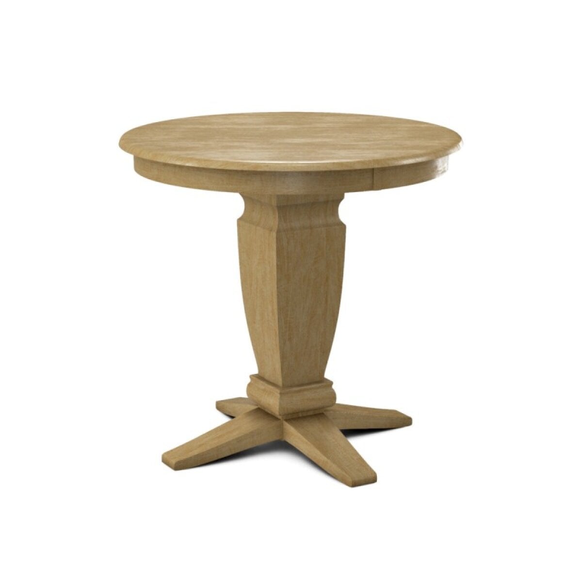 3cdc2776ce63028e7c6e1484b5e47fdc Build Your Own Pedestal Table w/ 36"H Java Gathering Pedestal for Solid Tops - Image 1