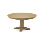 Build Your Own Pedestal Table w/ 60" Round Tabletop w/Reverse Bevel Edge - Image 6