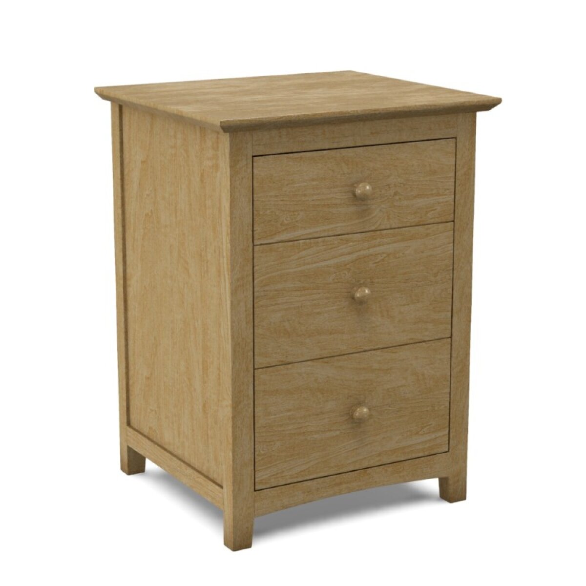 3fbf8b880b6bb1f4e9a14b80f96e321b Lancaster 3-Drawer Nightstand - Image 1