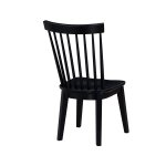 Vaughn 5-piece 60-96″ W/2-18 Leaves Dining Set, Coffee & Black Finish - Image 10