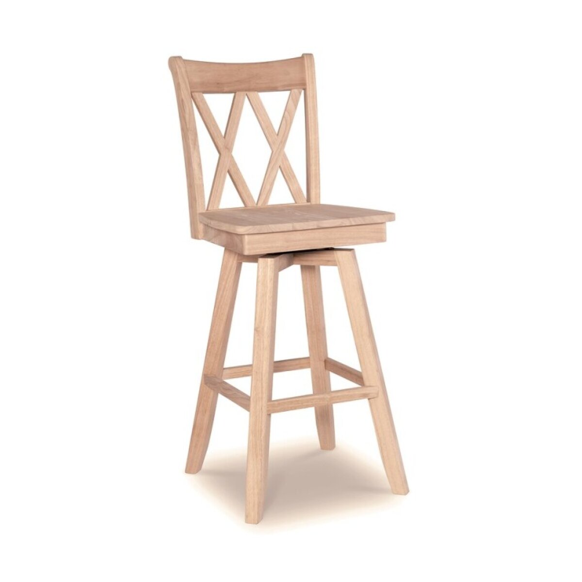 4a53e1ea31d362f90e173c7c7d45d0f3 30'' Double XX Back Swivel Bar Stool - Image 1