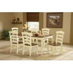 Country French Ladderback Chair - Image 4