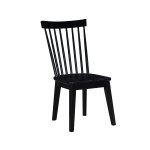 Vaughn 5-piece 60-96″ W/2-18 Leaves Dining Set, Coffee & Black Finish - Image 8