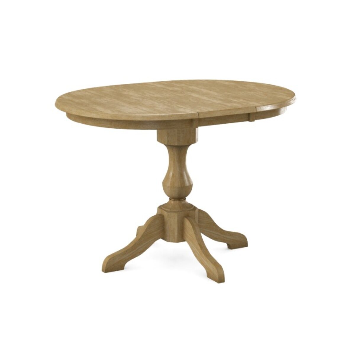 4b875f92783efdb2e187d79ab406e4d6 Build Your Own Pedestal Table w/ 36 x 48" Extension Tabletop w/Half Bullnose Edge - Image 1