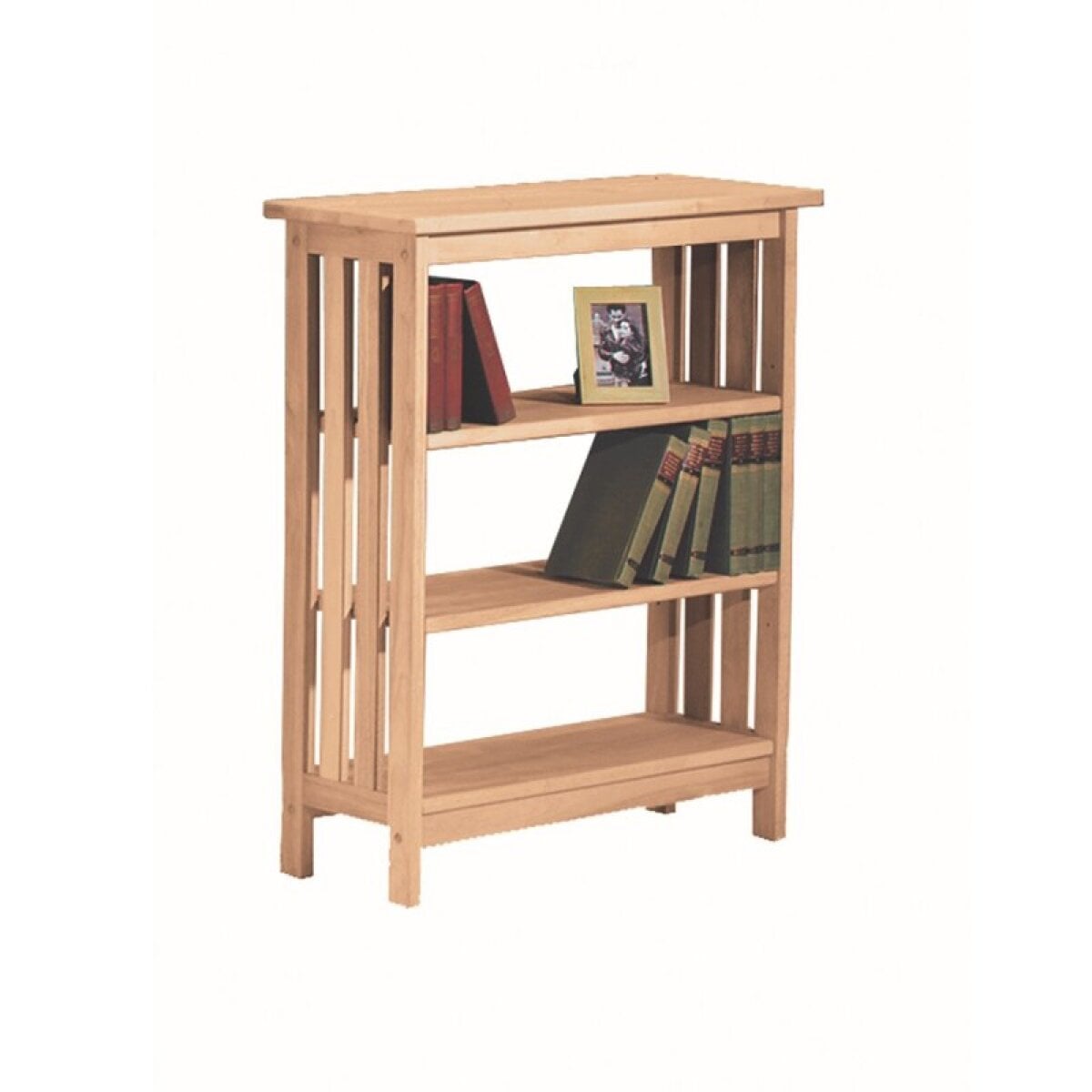 4dedd708b786fb3586bd4a5400eaac95 36" Mission Bookcase - Image 1