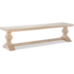 74" Trestle Bench Top & Base - BE-18A