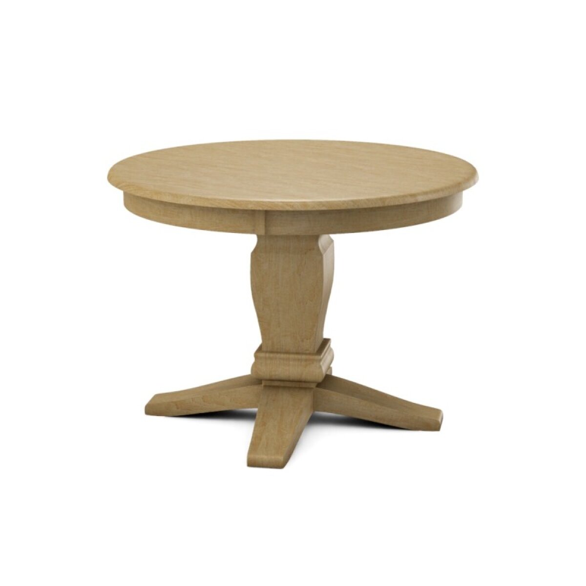 Build Your Own Pedestal Table w/ 30" H Java Pedestal for Solid Tops ...