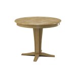 Build Your Own Pedestal Table w/ 30"H Verano Pedestal for Solid Tops - Image 24