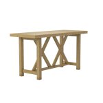 Hampton Double X Counter Table - Image 18