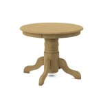 Build Your Own Pedestal Table w/ 30"H Turned Pedestal for Solid Tops - Image 13