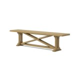 Alexa Trestle Bench Top & Base - BE-172TB - Image 9