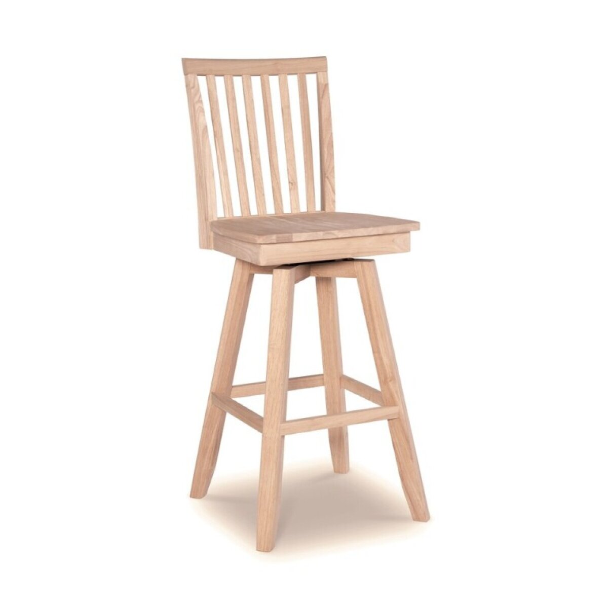 54913f780789fd74a02e865affaf4bb4 30'' Mission Swivel Bar Stool - Image 1
