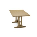Alexa Trestle Solid Table Top and Base - T-17236TB - Image 13