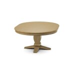 Build Your Own Pedestal Table w/ 54" x 72" Butterfly Leaf Extension Top w/Half Bullnose Edge - Image 33