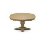 Build Your Own Pedestal Table w/ 54" x 72" Butterfly Leaf Extension Top w/Half Bullnose Edge - Image 14