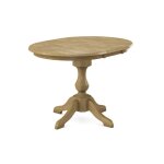 Build Your Own Pedestal Table w/ 36 x 48" Extension Tabletop w/Half Bullnose Edge - Image 36