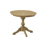 Build Your Own Pedestal Table w/ 36 x 48" Extension Tabletop w/Half Bullnose Edge - Image 12