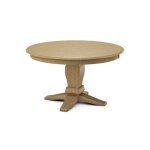 Build Your Own Pedestal Table w/ 52" Round Tabletop w/Reverse Bevel Edge - Image 34