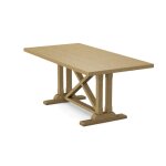 Alexa Trestle Solid Table Top and Base - T-17236TA - Image 11