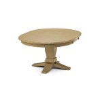 Build Your Own Pedestal Table w/ 48" x 66" Butterfly Leaf Extension Tabletop w/Half Bullnose Edge - Image 52
