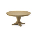 Build Your Own Pedestal Table w/ 60" Round Tabletop w/Reverse Bevel Edge - Image 12