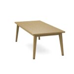 Mid Century Moden Solid Table w/ Flared Legs - Image 30