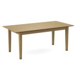 36 x 60" Butterfly Leaf Extension Table w/ 30" H Shaker Legs