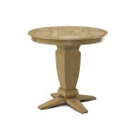 Build Your Own Pedestal Table w/ 36"H Java Gathering Pedestal for Solid Tops - Image 29